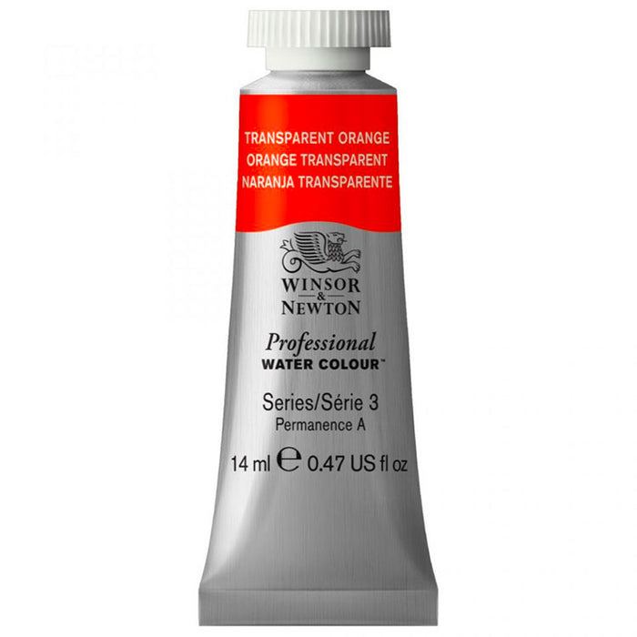 WINSOR & NEWTON Professional Watercolour - 14mL - 650 Transparent Orange (DPP*)