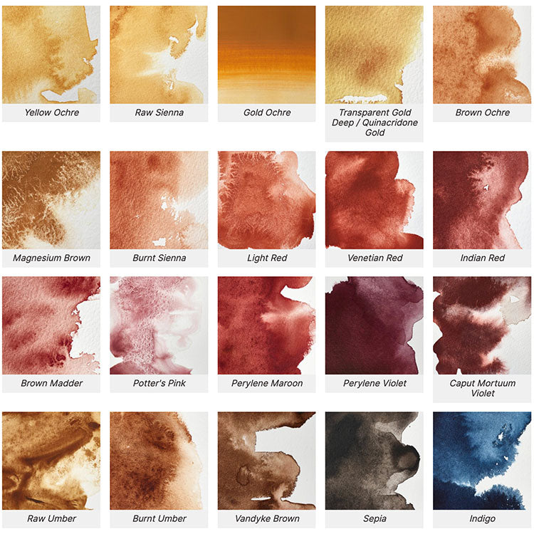 WINSOR & NEWTON Professional Watercolour - 14mL - 381 Magnesium Brown (PY119)
