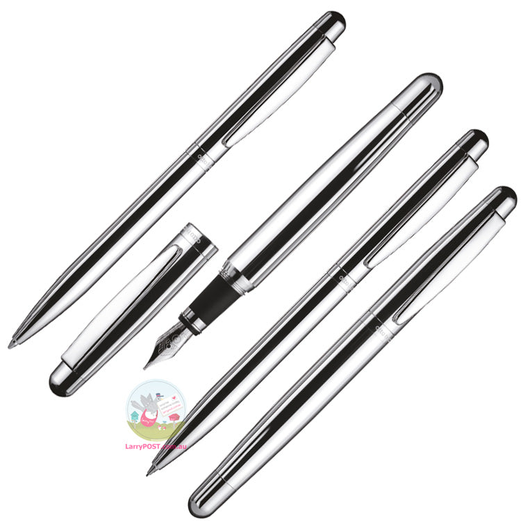 OTTO HUTT Design 02 - Sterling Silver Mechanical Pencil 0.7mm - Smooth Surface