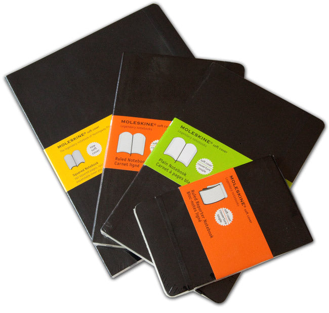 MOLESKINE Soft Cover - Extra Large - Ruled - Black