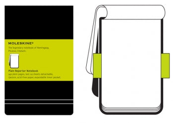MOLESKINE Hard Cover Reporter - Plain (A5) - Black