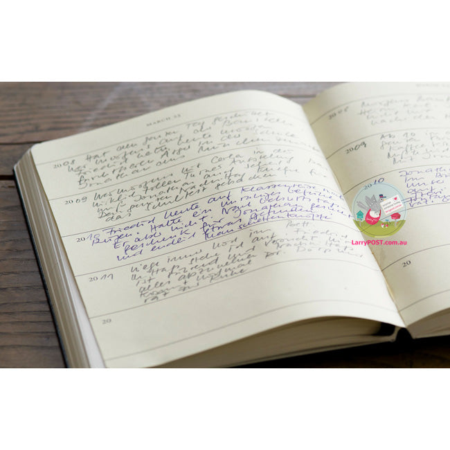 LEUCHTTURM1917 "Some lines a day" 5 year Diary / Memory Book - Hard Cover - Medium A5 - Sage