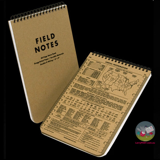 FIELD NOTES Steno Book -  Natural Kraft - Ruled (15 x 23cm)