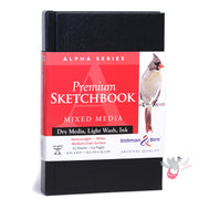 Stillman & Birn ALPHA Sketchbook - Hardbound - A6 Portrait (4 x 6" / 10.2 x 15.2 cm) - 150gsm