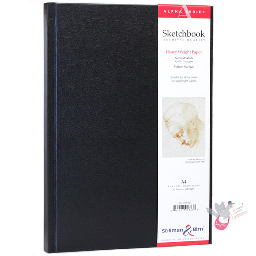 Stillman & Birn ALPHA Sketchbook - Hardbound - A4 (8.25 x 11.75" / 21 x 29.7 cm) - 150gsm 