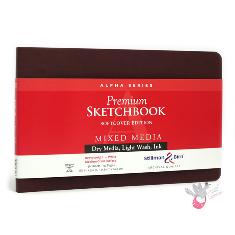 Stillman & Birn ALPHA Sketchbook - Softcover - A5 Landscape