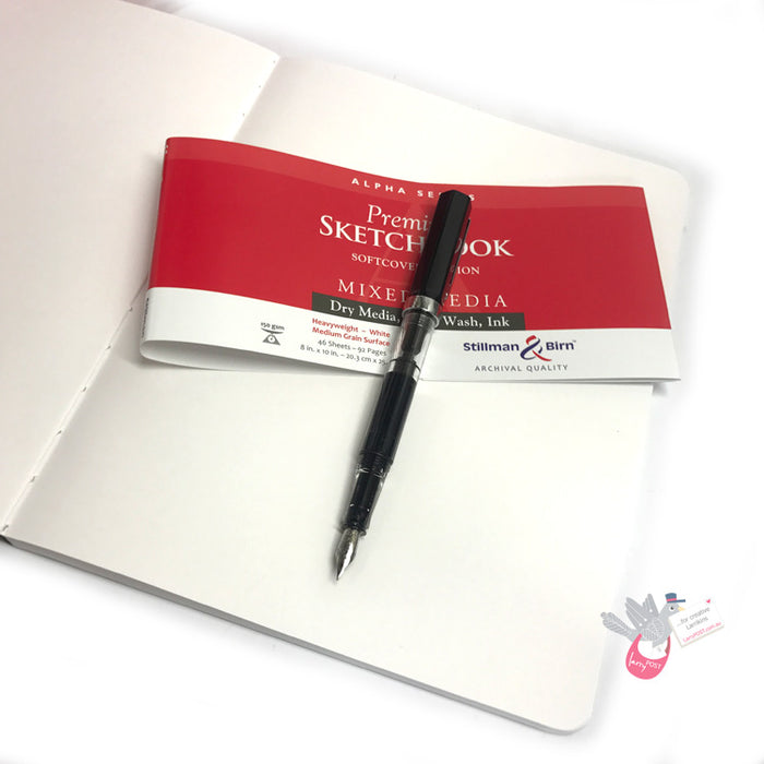 STILLMAN & BIRN Alpha Sketchbook - Softcover - Portrait XL (8 x 10" / 20.3 x 25.4cm) - 150gsm