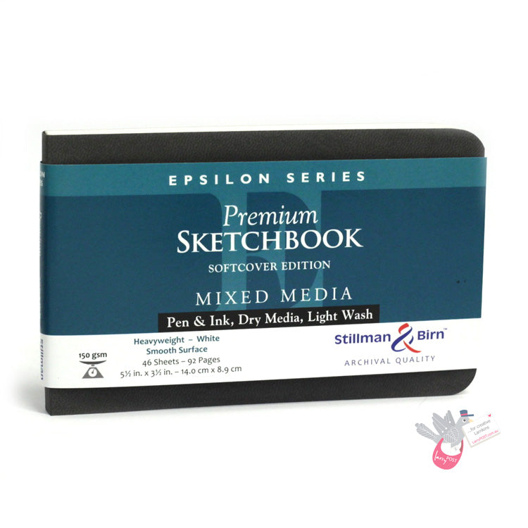 Stillman & Birn EPSILON Sketchbook - Softcover - A6 Landscape