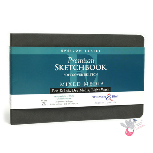 Stillman & Birn EPSILON Sketchbook - Softcover - A5 Landscape 