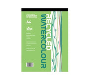 SEAWHITE OF BRIGHTON Recycled Watercolour Pad (25% cotton) - 300gsm 