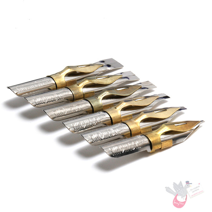 TACHIKAWA Calligraphy Nib - Type C (Sharp) - 0.5mm - Pack of 2