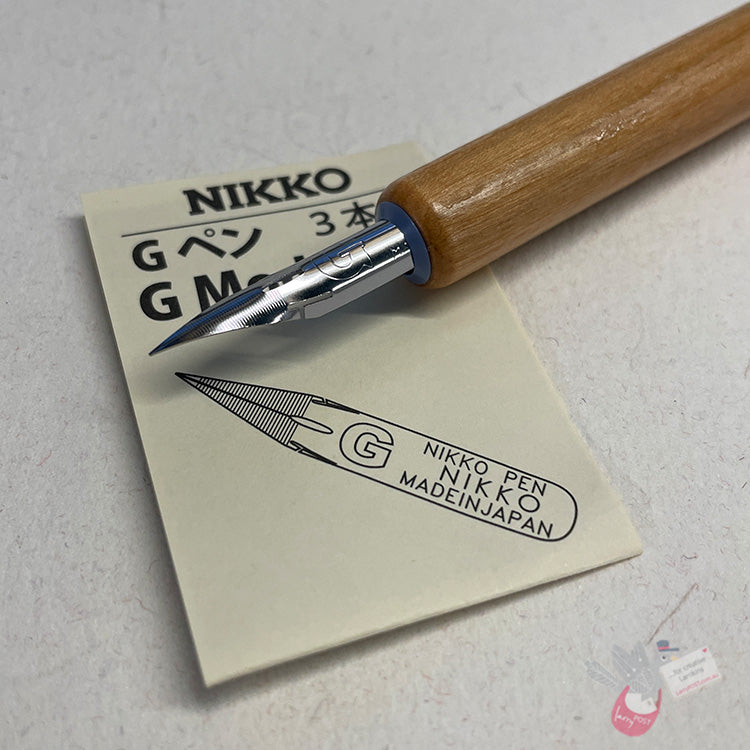 TACHIKAWA NIKKO G Model Manga Pen Nib - Pack of 3