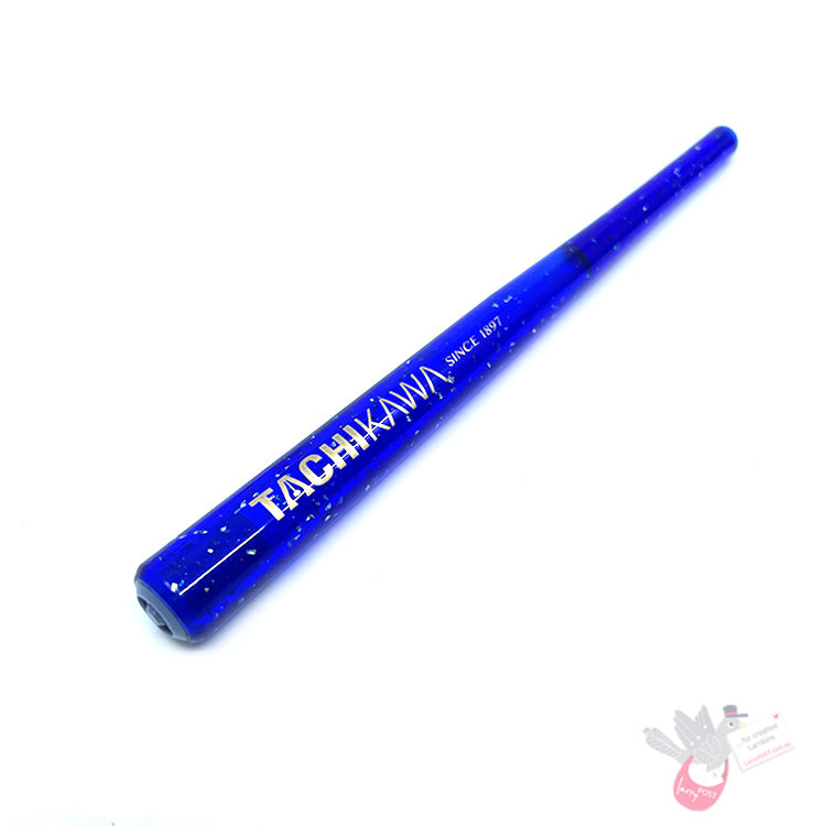 TACHIKAWA Resin Nib Holder - Model T25 (12.5cm length) - Clear Blue