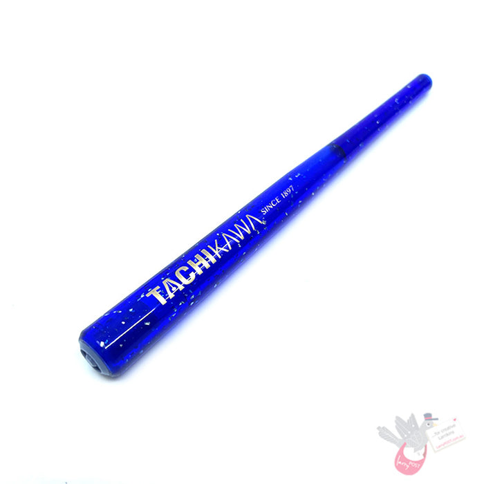 TACHIKAWA Resin Nib Holder - Model T25 (12.5cm length) - Clear Blue