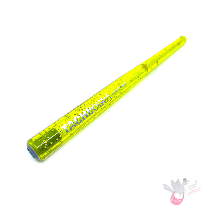 TACHIKAWA Resin Nib Holder - Model T25 (12.5cm length) - Clear Yellow