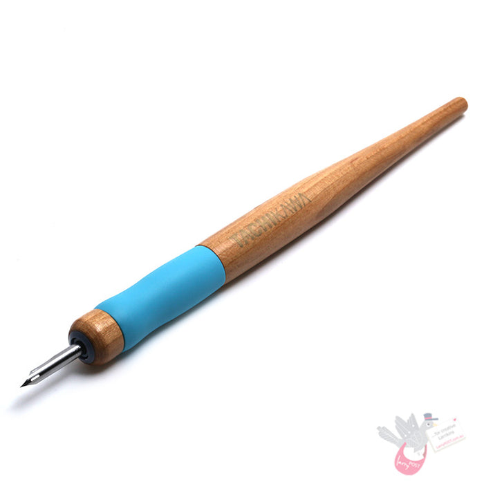 TACHIKAWA Nib Holder - Model T40 (14.8cm length) & Cap - Blue
