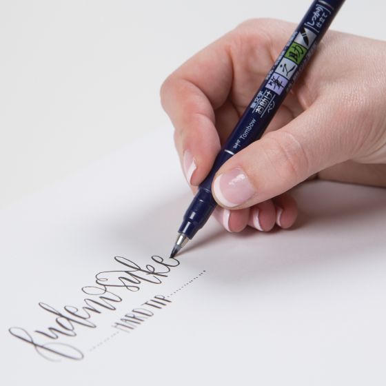 TOMBOW Fudenosuke Brush Pen Set 2 - Soft & Hard