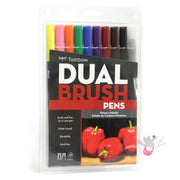 TOMBOW ABT Brush Pen - Primary Palette - Pack 10