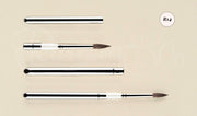 ROSEMARY & CO Reversible Pocket Brush - R14 - Pure Squirrel Hair - Mop Small (4.5 x 19mm) 