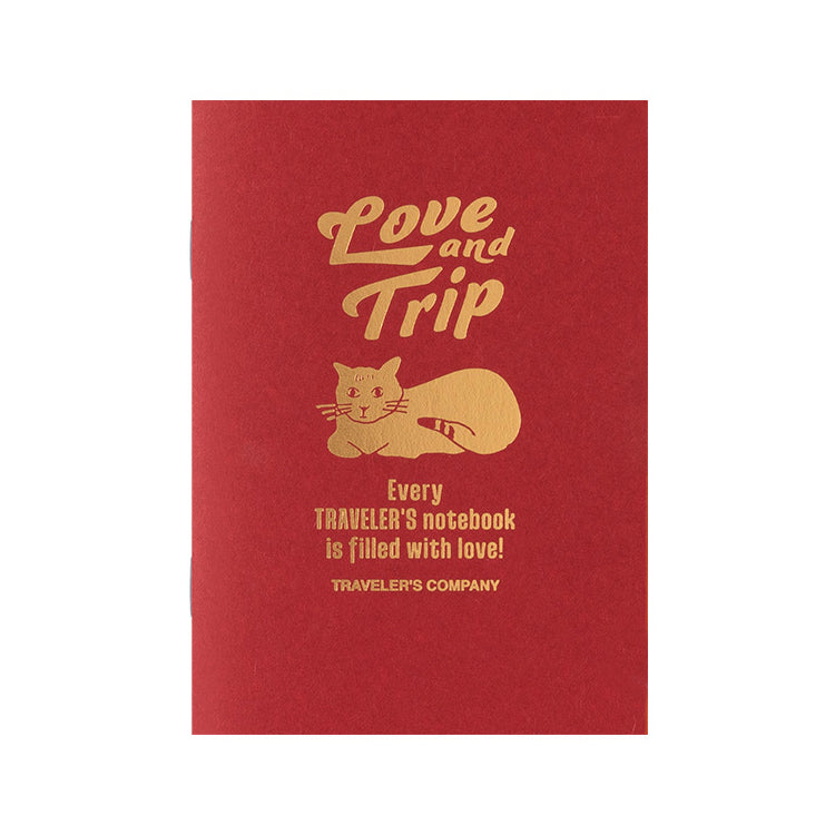 Traveler's Company - Inserts - Passport Size - Love and Trip (Limited Edition) - Blank