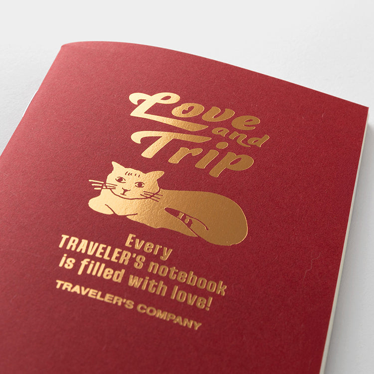 Traveler's Company - Inserts - Passport Size - Love and Trip (Limited Edition) - Blank