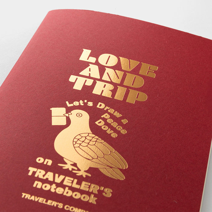 Traveler's Company - Inserts - Regular Size - Love and Trip (Limited Edition) - Blank