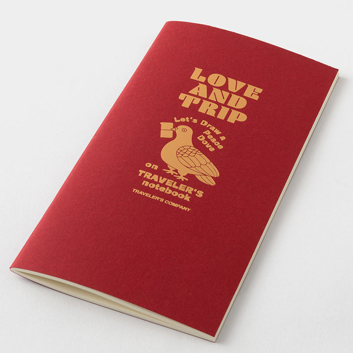 Traveler's Company - Inserts - Regular Size - Love and Trip (Limited Edition) - Blank