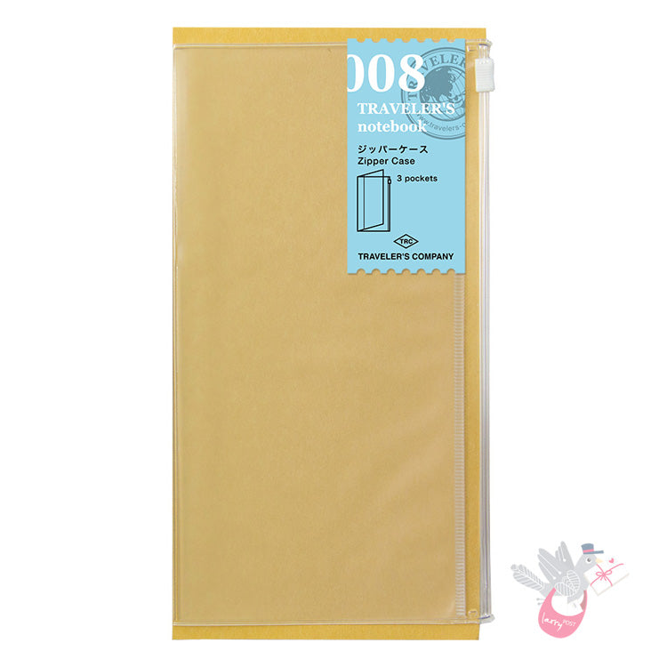 Traveler's Company - Inserts - Regular Size - 008 - Clear Zipper Case