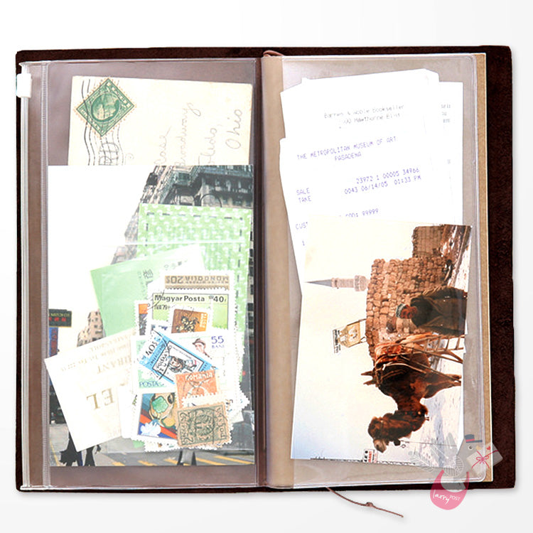 Traveler's Company - Inserts - Regular Size - 008 - Clear Zipper Case