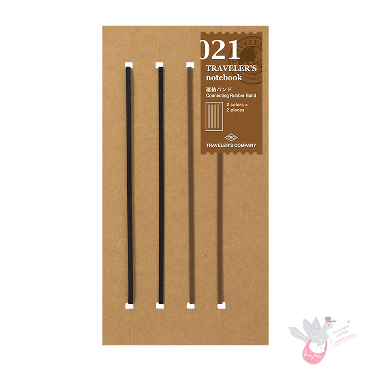 Traveler's Company - Inserts - Regular Size - 021 - Connecting Rubber Bands