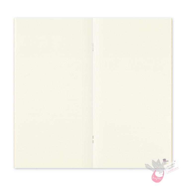 Traveler's Company - Inserts - Regular Size - 025 - Blank Cream Paper