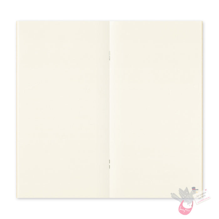 Traveler's Company - Inserts - Regular Size - 025 - Blank Cream Paper