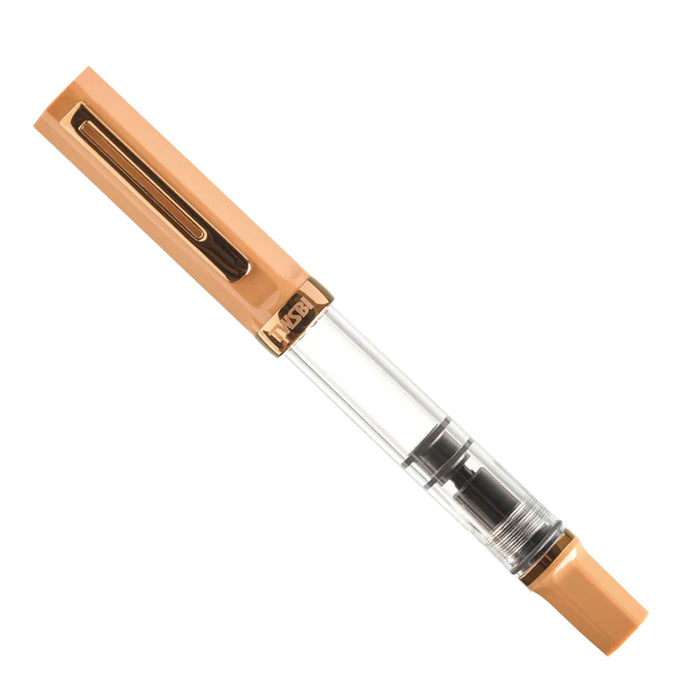 TWSBI Eco Fountain Pen - Caffe with Bronze - 1.1mm Italic (stub) Nib