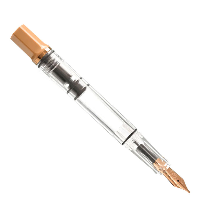 TWSBI Eco Fountain Pen - Caffe with Bronze - 1.1mm Italic (stub) Nib