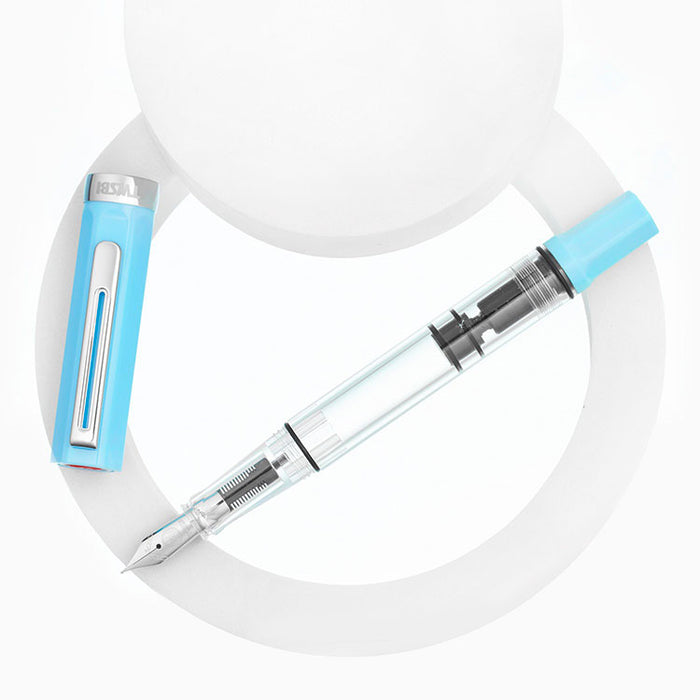 TWSBI Eco Fountain Pen - Sky Blue - Medium Nib