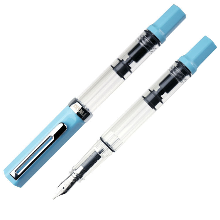 TWSBI Eco Fountain Pen - Sky Blue - Extra Fine Nib