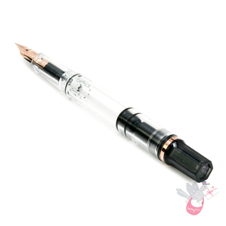 TWSBI Eco Fountain Pen - Smoke with Rose Gold - Medium Nib