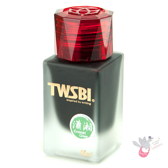 TWSBI 1791 Fountain Pen Ink - Emerald Green - 18mL