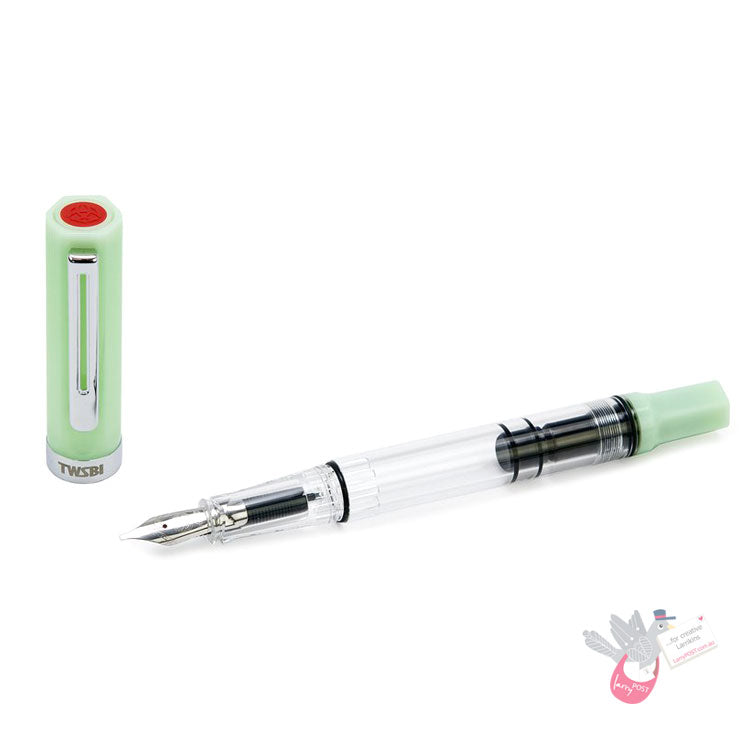 TWSBI Eco Fountain Pen - Clear / Cement Grey