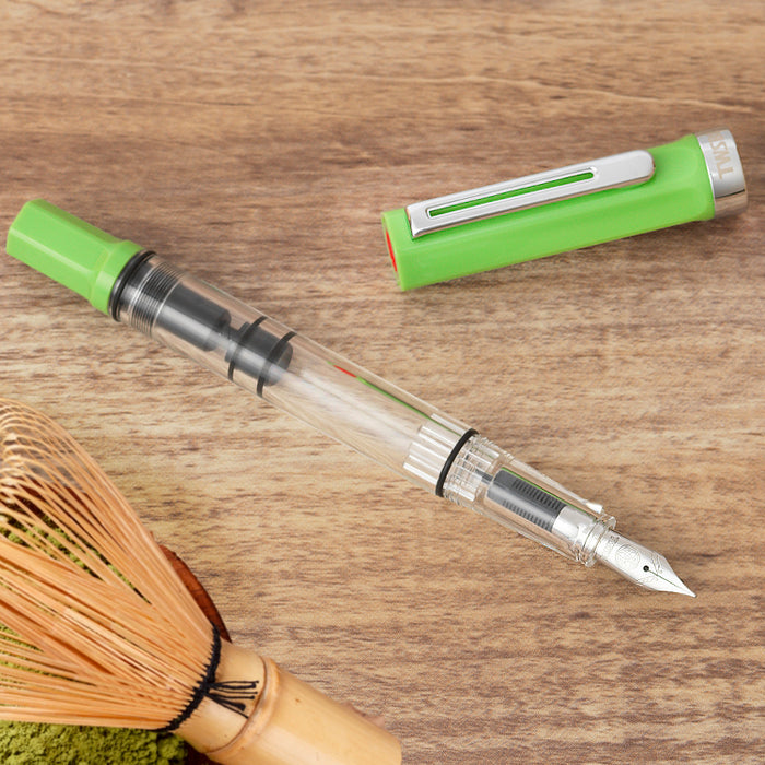 TWSBI Eco Fountain Pen - Matcha Green -1.1mm Italic (stub) Nib