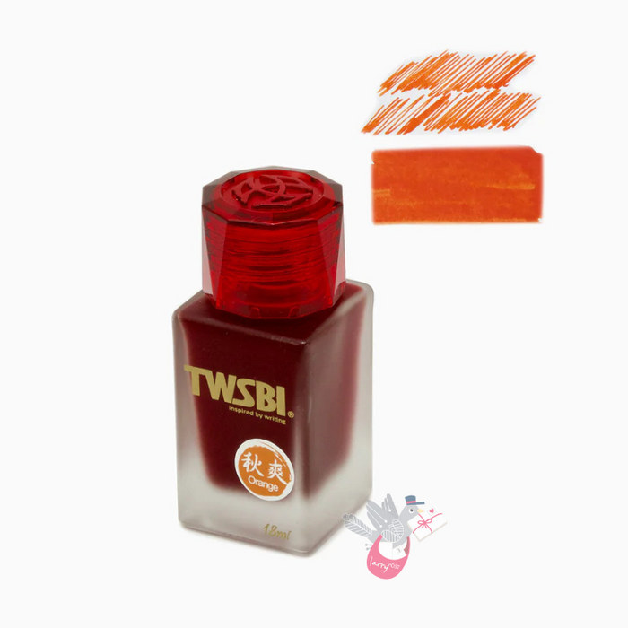 TWSBI 1791 Fountain Pen Ink - Orange - 18mL