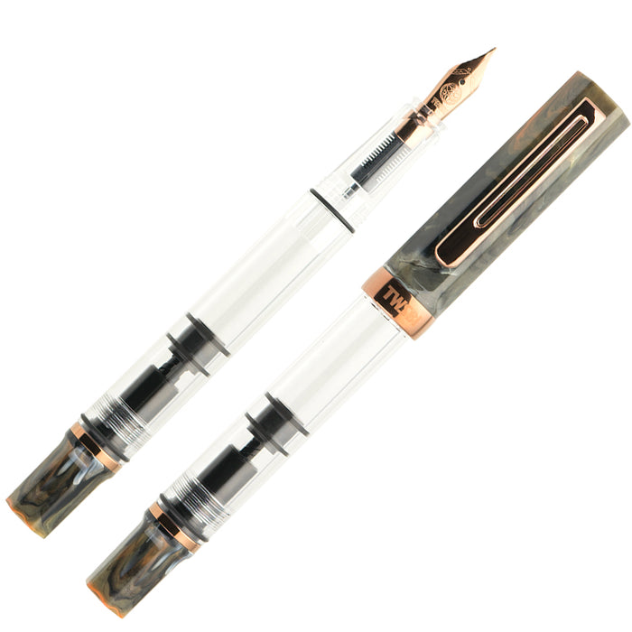 TWSBI Eco Fountain Pen - Serpentine with Bronze Trim and Nib