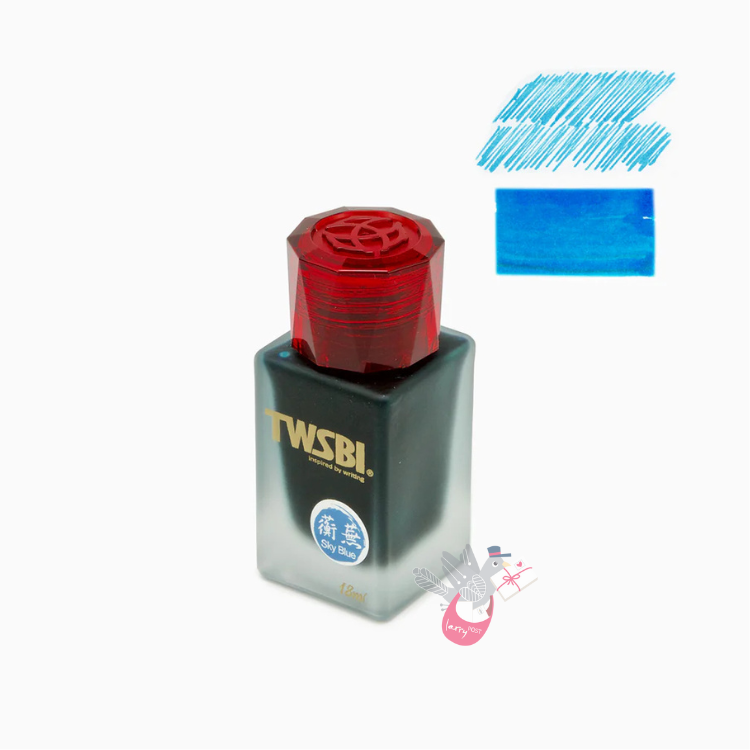 TWSBI 1791 Fountain Pen Ink - Sky Blue - 18mL
