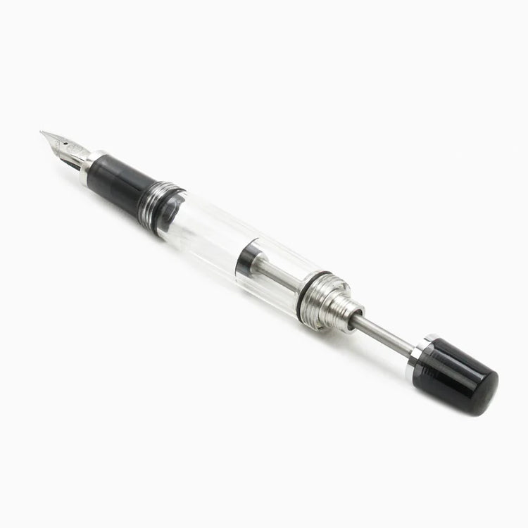 TWSBI Vac Mini Fountain Pen - Smoke/Clear - Fine Nib