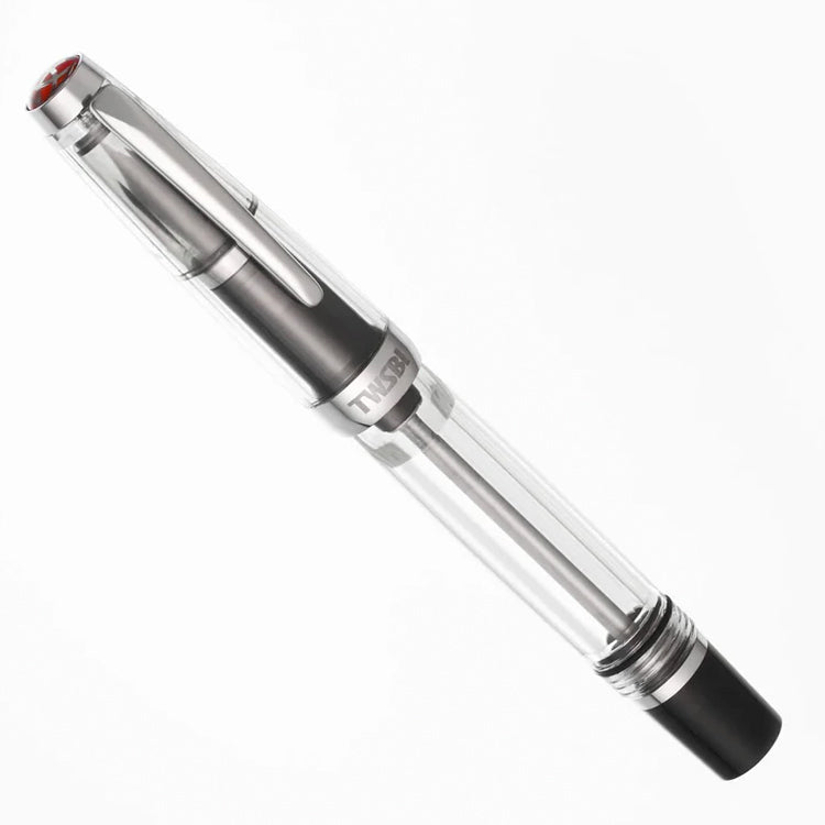 TWSBI Vac Mini Fountain Pen - Smoke/Clear - Fine Nib