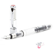 TWSBI Diamond 580 Fountain Pen - Clear - F Nib
