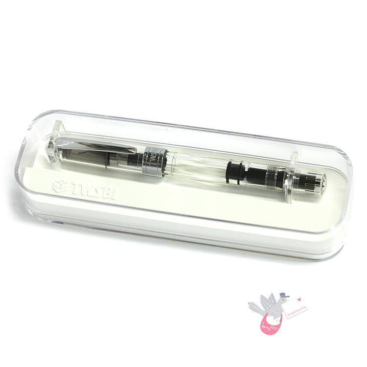 TWSBI Diamond 580 Fountain Pen - Clear - Medium Nib
