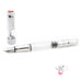 TWSBI Diamond 580AL Silver Fountain Pen - Clear with silver aluminium trim 