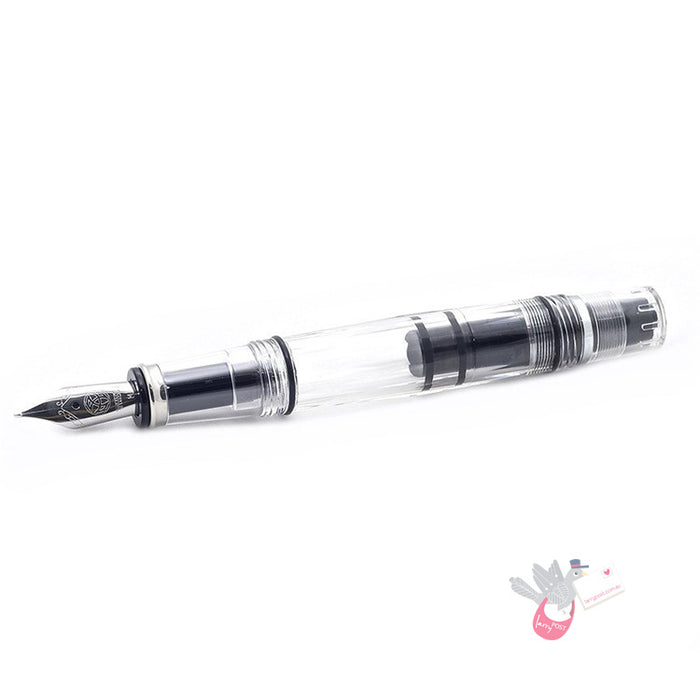 TWSBI Diamond Mini Clear Fountain Pen - Clear - Broad Nib