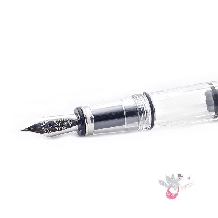 TWSBI Diamond Mini Clear Fountain Pen - Clear - Medium Nib